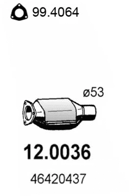 Catalytic Converter (12.0036)