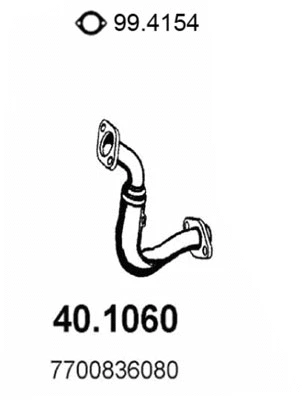 Exhaust Pipe (40.1060)