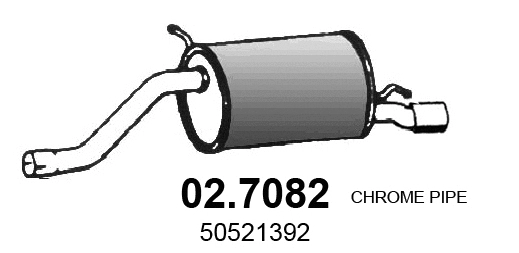 Rear Muffler (02.7082)