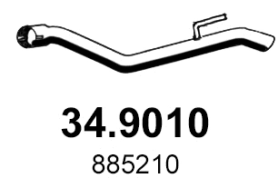 Exhaust Pipe (34.9010)