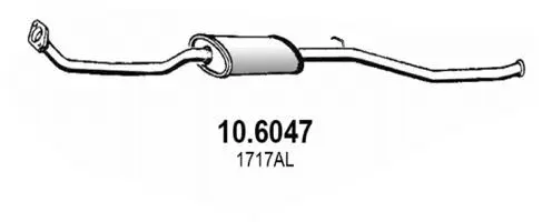 Centre Muffler (10.6047)