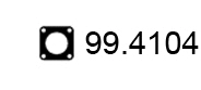 Gasket, exhaust pipe (99.4104)