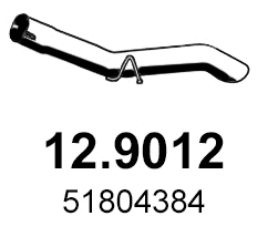 Exhaust Pipe (12.9012)