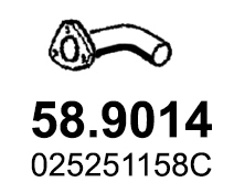 Exhaust Pipe (58.9014)