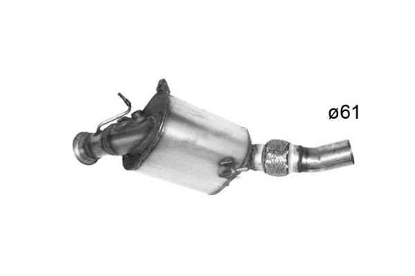 Soot/Particulate Filter, exhaust system (08.15011)