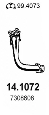 Exhaust Pipe (14.1072)