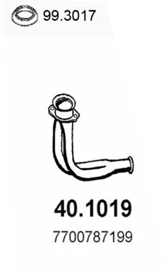 Exhaust Pipe (40.1019)