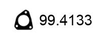 Gasket, exhaust pipe (99.4133)