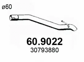 Exhaust Pipe (60.9022)