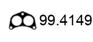 Gasket, exhaust pipe (99.4149)