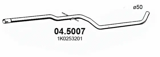 Exhaust Pipe (04.5007)