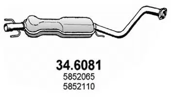 Centre Muffler (34.6081)