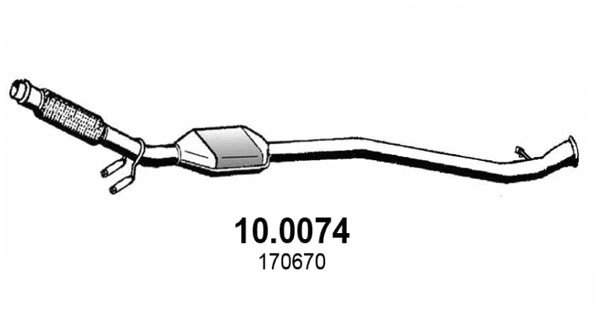 Catalytic Converter (10.0074)
