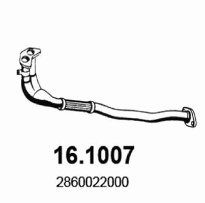 Exhaust Pipe (16.1007)