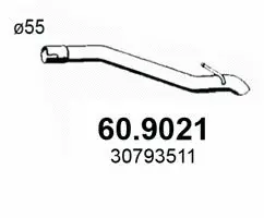 Exhaust Pipe (60.9021)