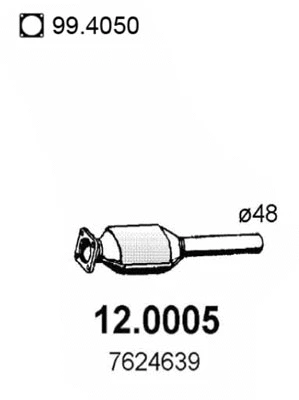 Catalytic Converter (12.0005)