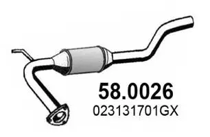 Catalytic Converter (58.0026)