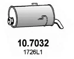 Rear Muffler (10.7032)
