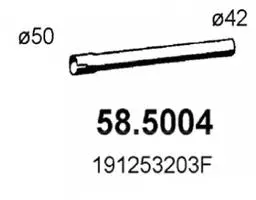 Exhaust Pipe (58.5004)