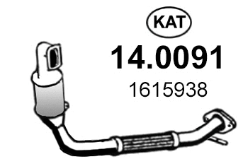 Catalytic Converter (14.0091)