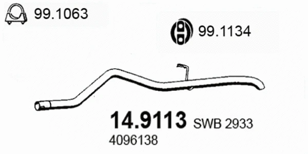 Exhaust Pipe (14.9113)