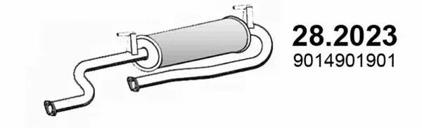 Front Muffler (28.2023)