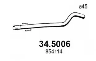 Exhaust Pipe (34.5006)