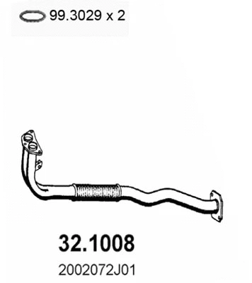 Exhaust Pipe (32.1008)
