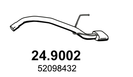 Exhaust Pipe (24.9002)