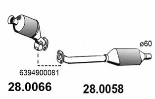 Catalytic Converter (28.0066)