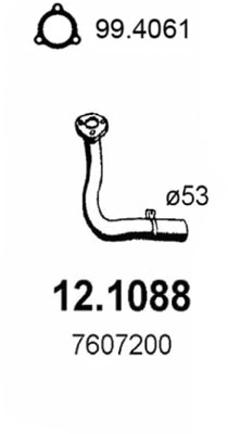 Exhaust Pipe (12.1088)