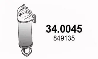 Catalytic Converter (34.0045)