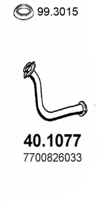 Exhaust Pipe (40.1077)