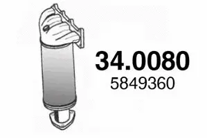 Catalytic Converter (34.0080)