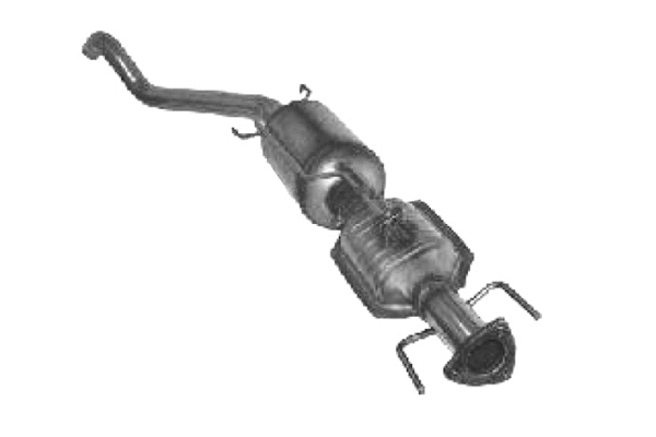 Soot/Particulate Filter, exhaust system (34.15005)
