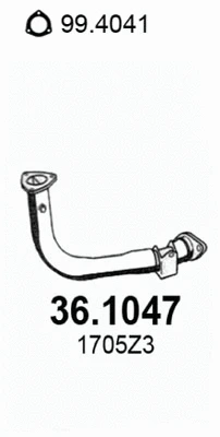 Exhaust Pipe (36.1047)