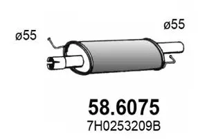 Centre Muffler (58.6075)