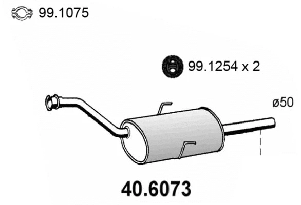 Centre Muffler (40.6073)