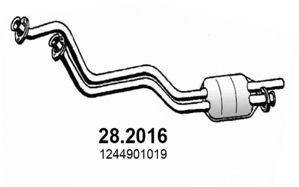 Front Muffler (28.2016)
