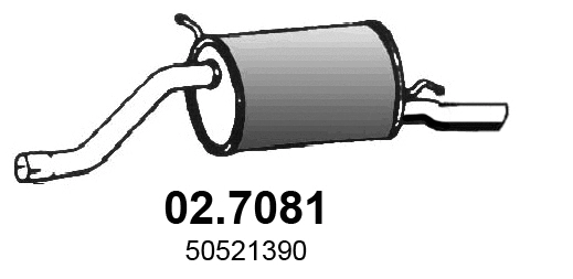 Rear Muffler (02.7081)
