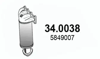 Catalytic Converter (34.0038)