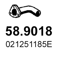 Exhaust Pipe (58.9018)