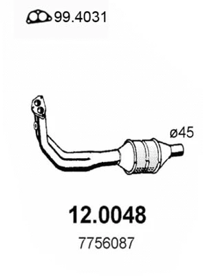 Catalytic Converter (12.0048)