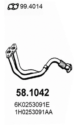 Exhaust Pipe (58.1042)