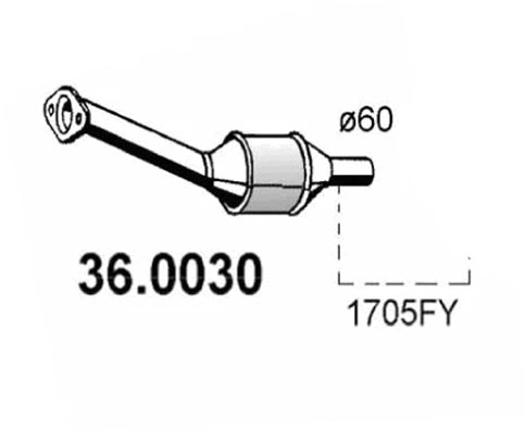 Catalytic Converter (36.0030)