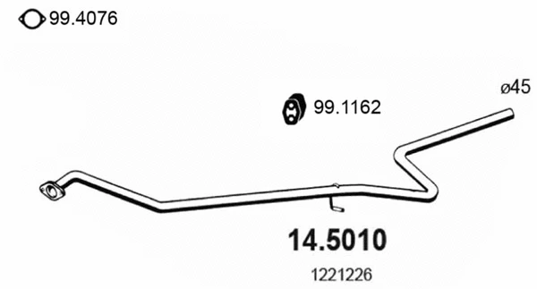 Exhaust Pipe (14.5010)