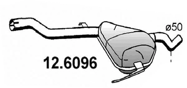 Centre Muffler (12.6096)