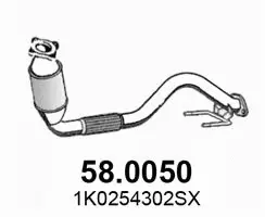 Catalytic Converter (58.0050)