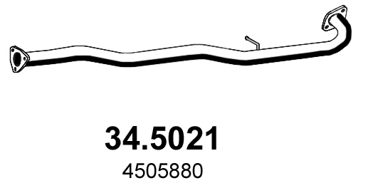 Exhaust Pipe (34.5021)