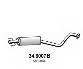 Centre Muffler (34.6007B)